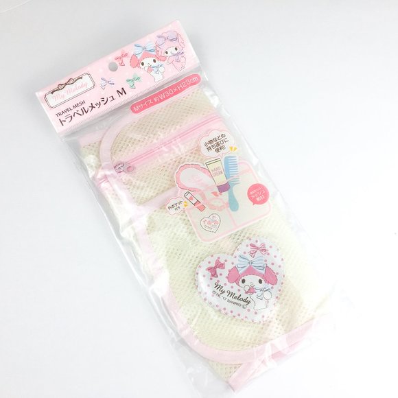 Sanrio My Melody Mesh Travel Bag for Accessories - Picture 1 of 5